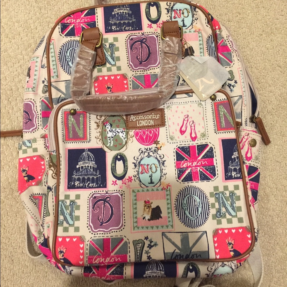 🏰🐶 NEW London backpack and iPad case 🐶🏰